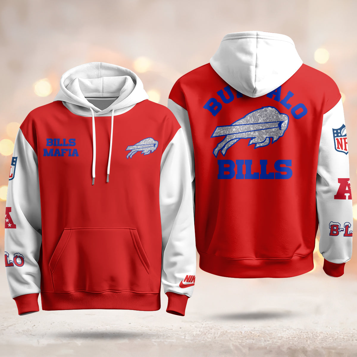 BUF 2025 Rivalries Hoodie - Printed