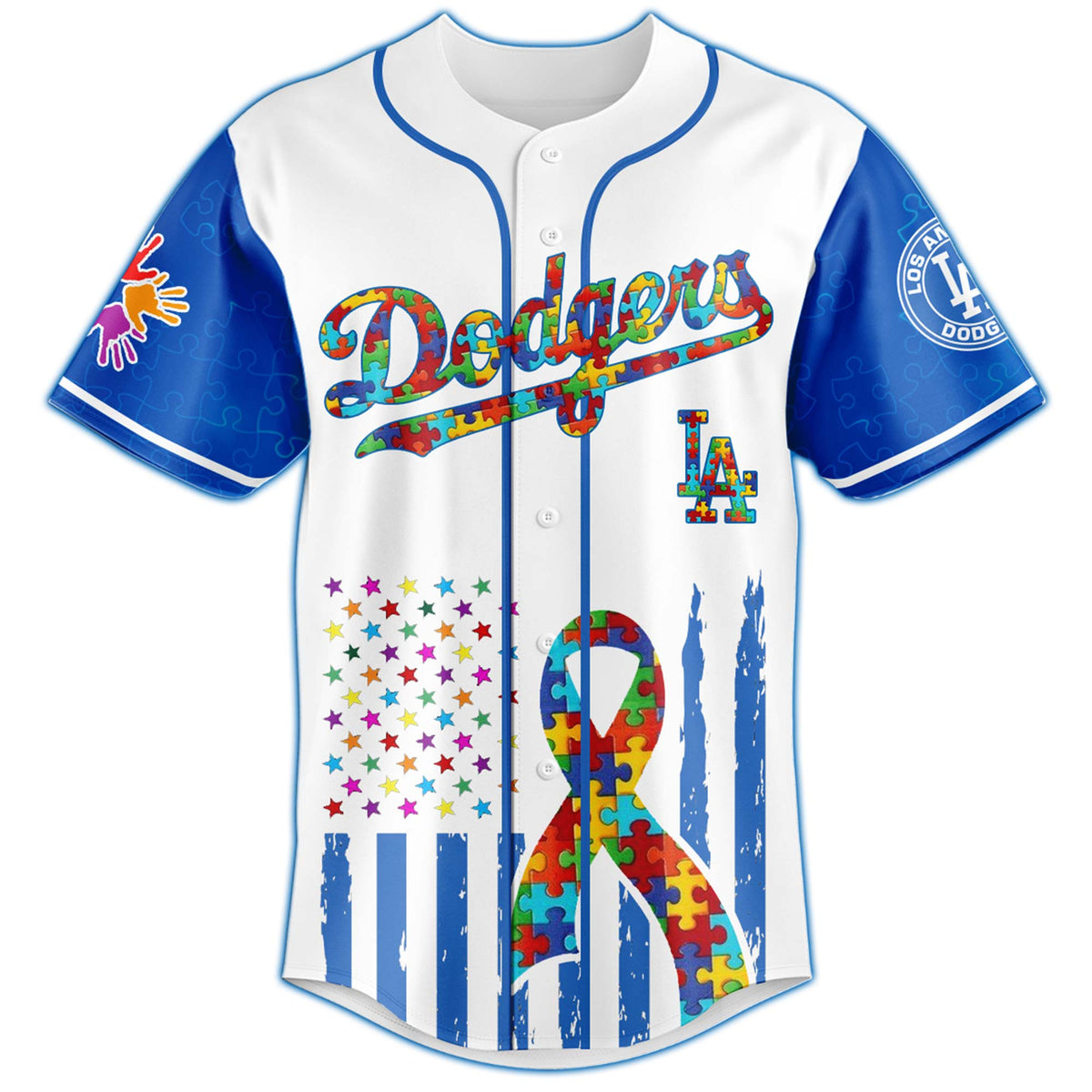 Los Angeles Dodgers × Special Autism Awareness Month Limited Edition Jersey