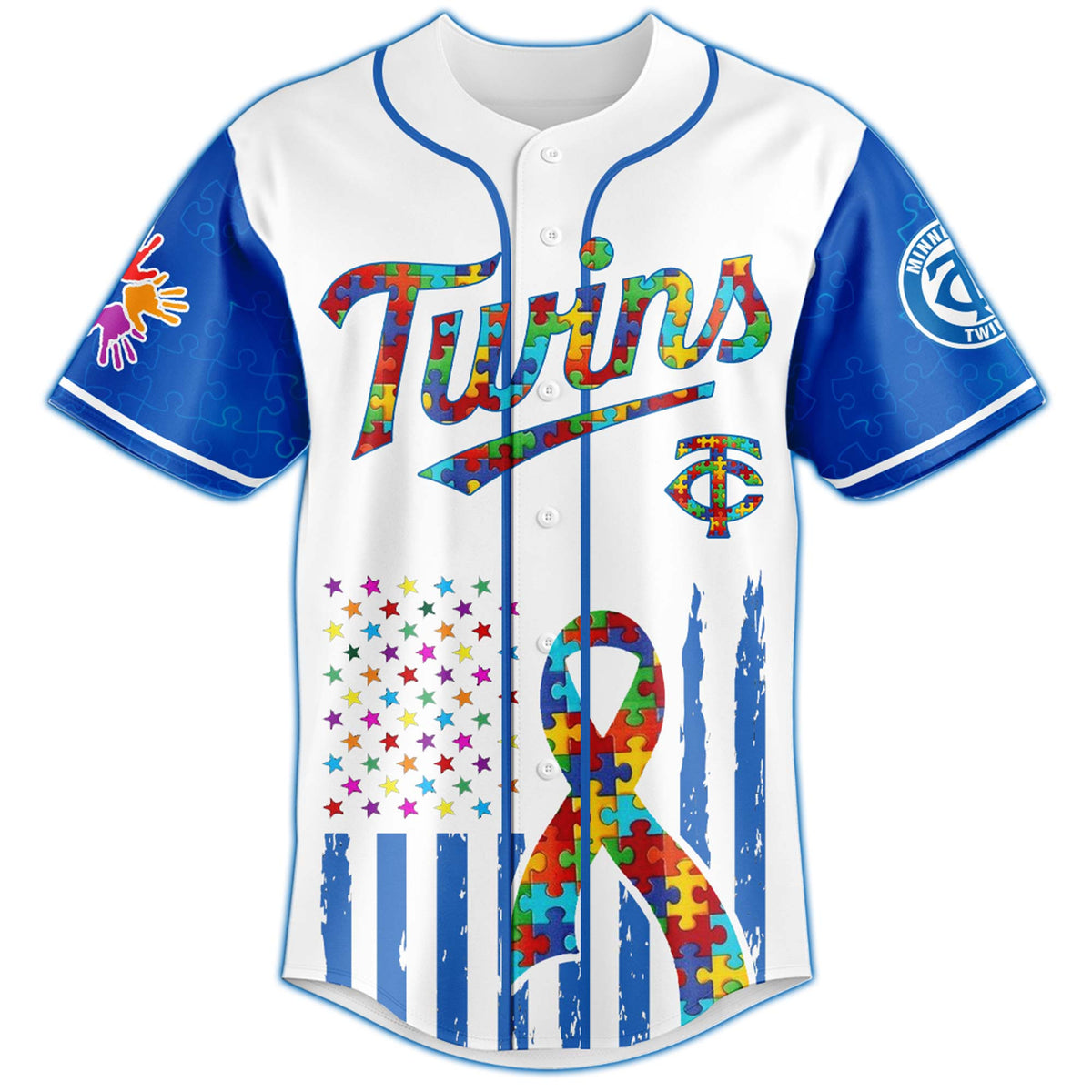 Minnesota Twins × Special Autism Awareness Month Limited Edition Jersey