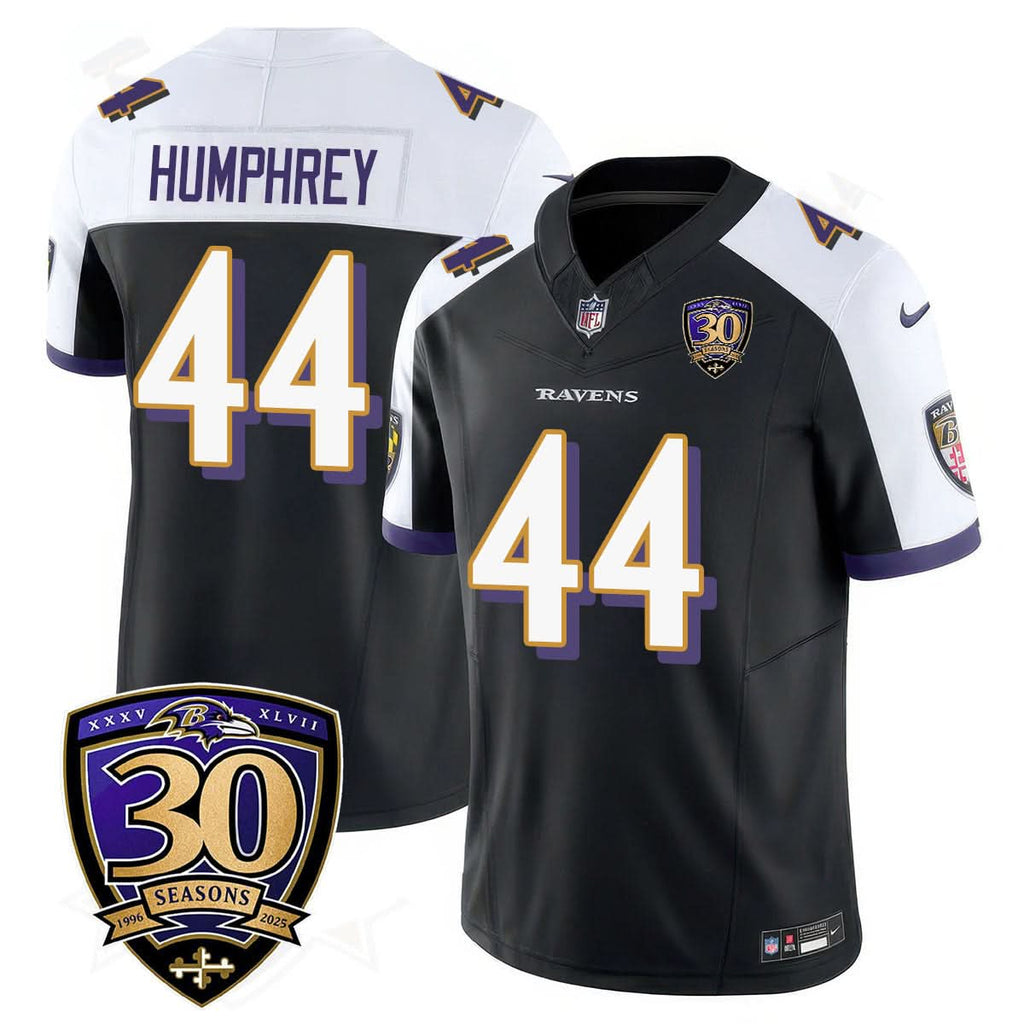 Baltimore Ravens Limited 30th Season Jersey - All Stitched
