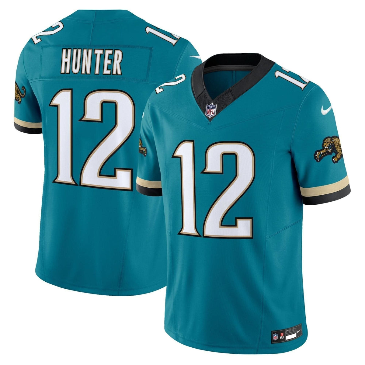 Jacksonville Jaguars Throwback Vapor Limited Jersey - All Stitched