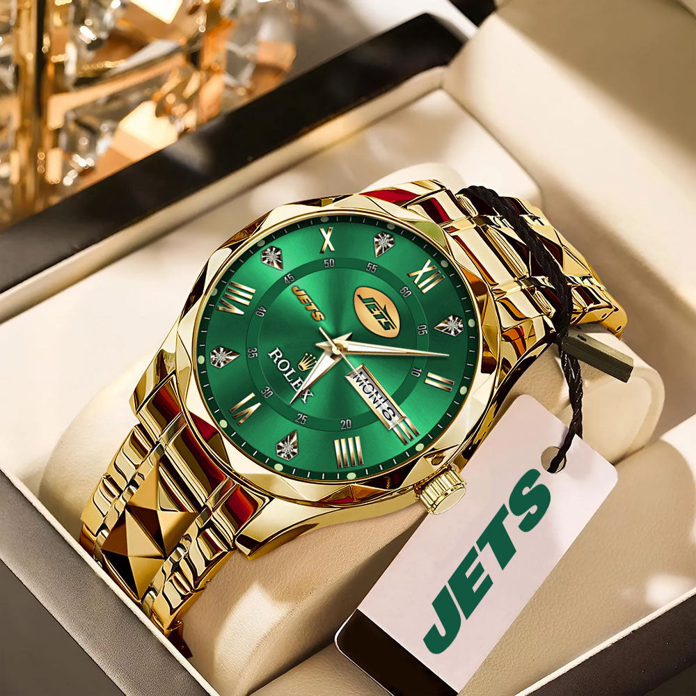 New York Jets x Rolex Alloy Luxury Quartz Watch