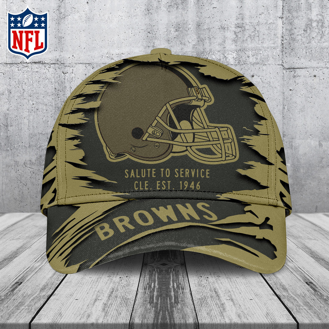 Cleveland Browns 2025 Salute to Service Classic Cap