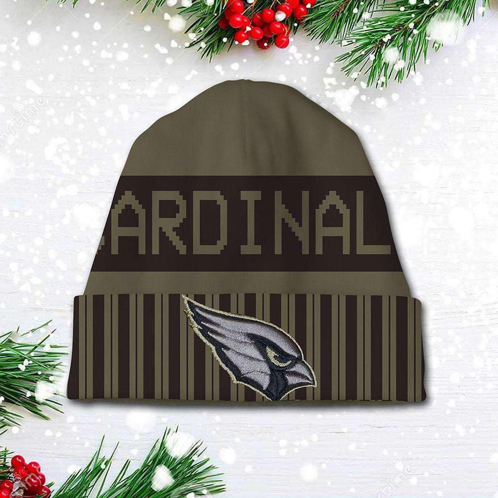 Arizona Cardinals 2025 Salute to Service Beanie Hat
