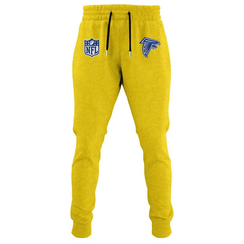 Falcons x The Simpsons Crossover Hoodie