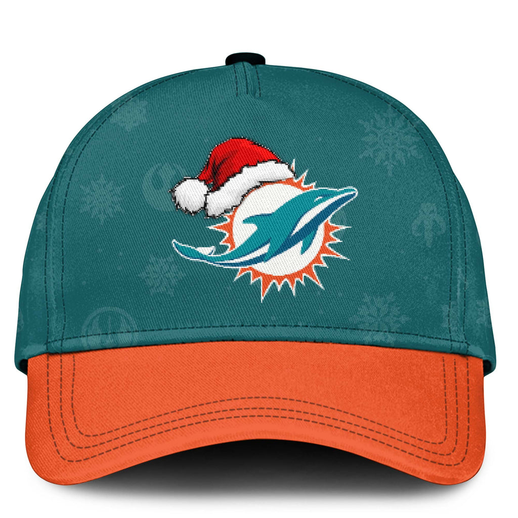 Unisex Dolphins Merry Christmas The Force Edition Hoodie