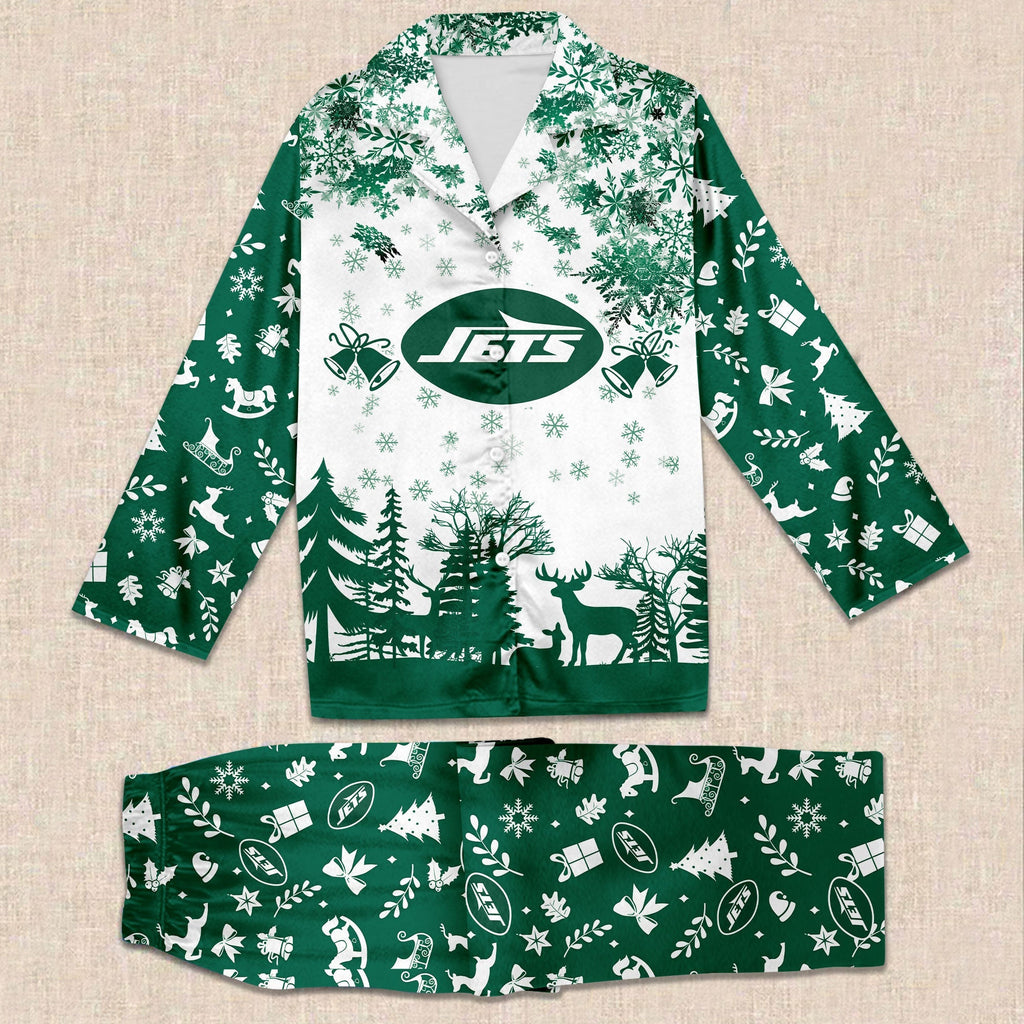 NFL Team Christmas Theme 3D Pajamas