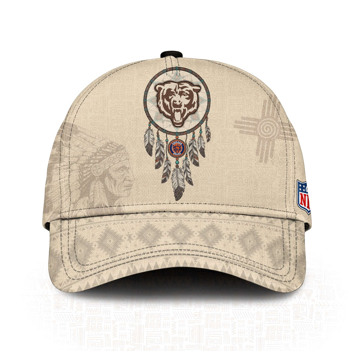 CHI Bears-Native American Heritage Month Limited Editions Hoodie