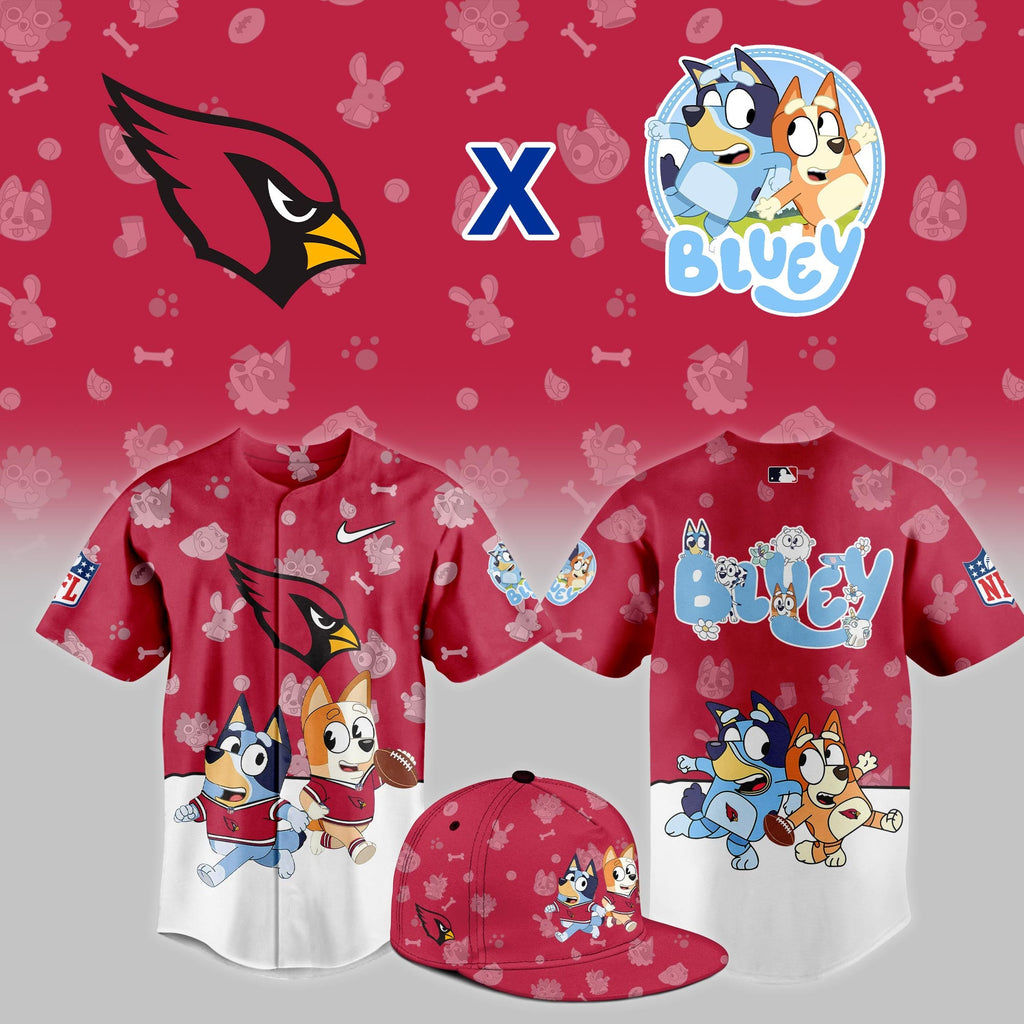 A.Cardinals x Bluey Night Limited Jersey