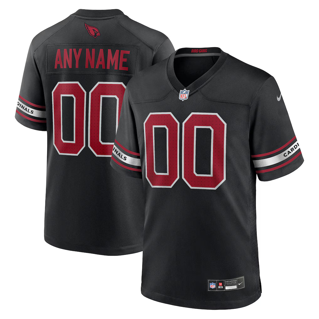 Custom Arizona Cardinals Jersey - Black